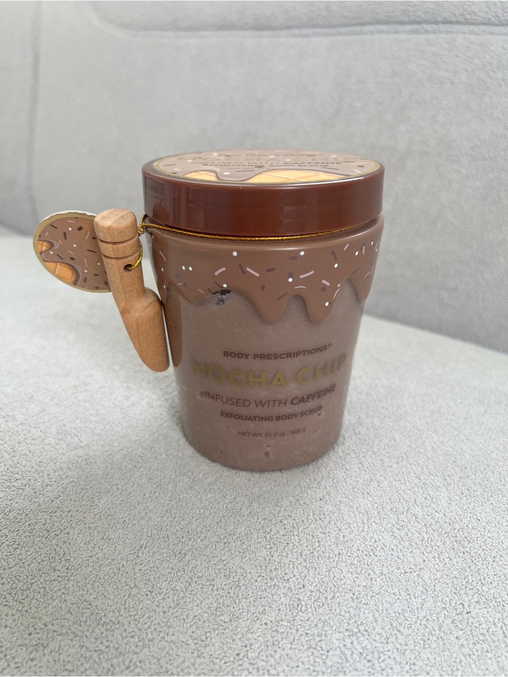 Body Prescriptions Mocha Chip Exfoliating Body Scrub - Brown